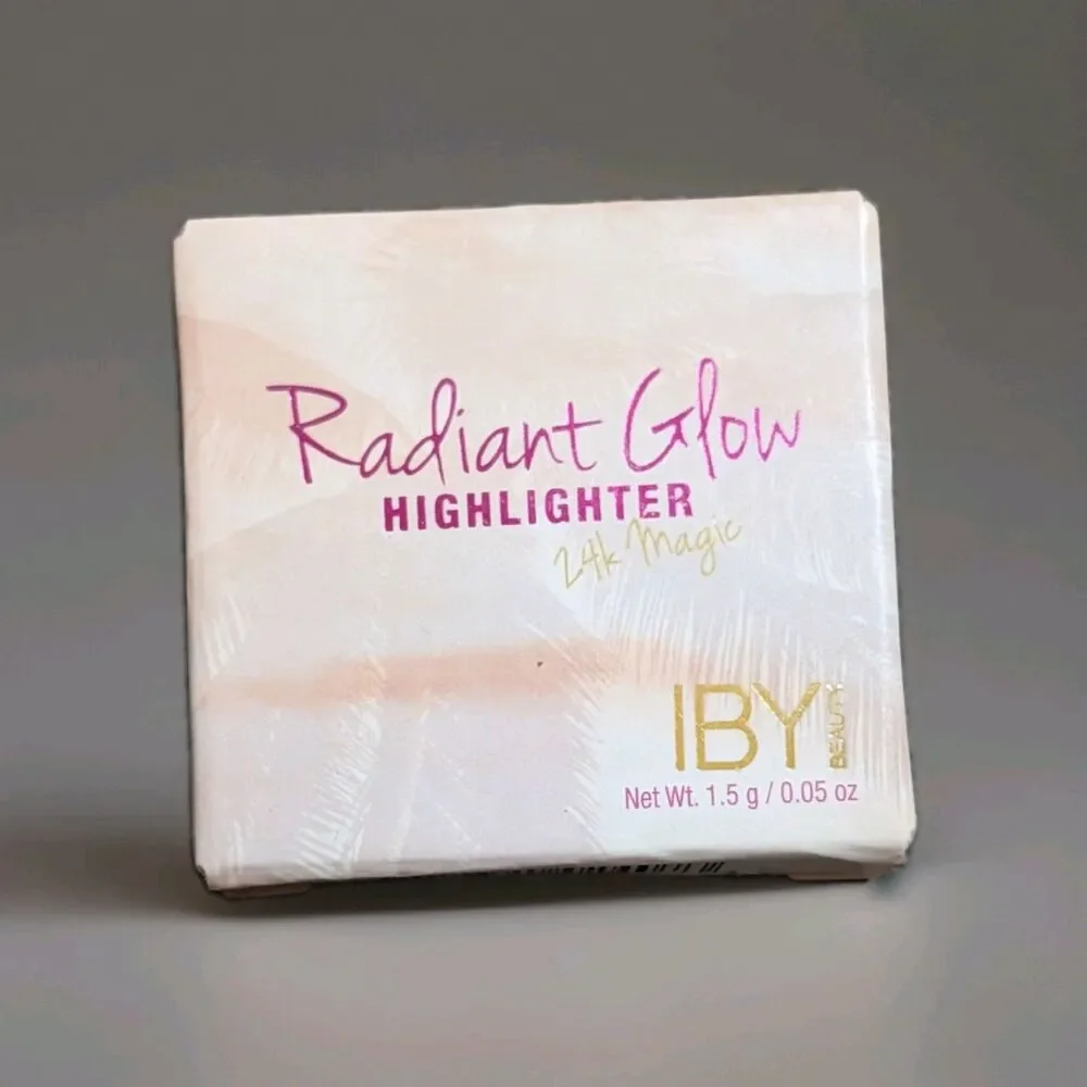 IBY Beauty Radiant Glow Highlighter 24k Magic Travel Size 1.5g New In Box